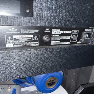 Vox AC30CC2X Custom Classic 2-Channel 30-Watt 2x12" Blue Alnico Guitar Combo Very Early 2005 Serial #604 image 8