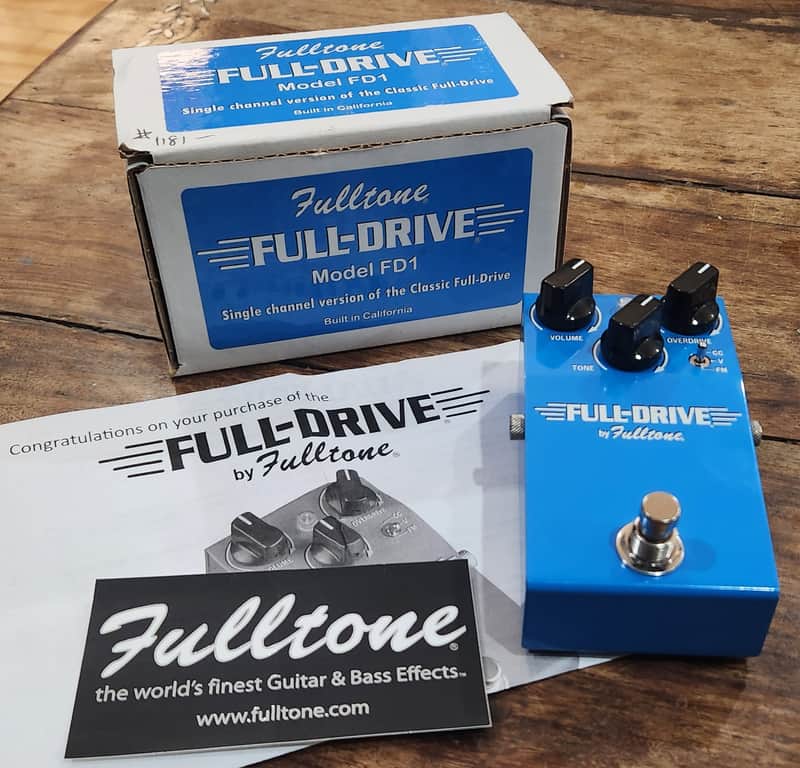Fulltone FD1 Full Drive 2000s USA image 1