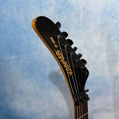 Kramer ESP JK-1000 Reverse Headstock Made in Japan Original Floyd Rose 1980s image 8