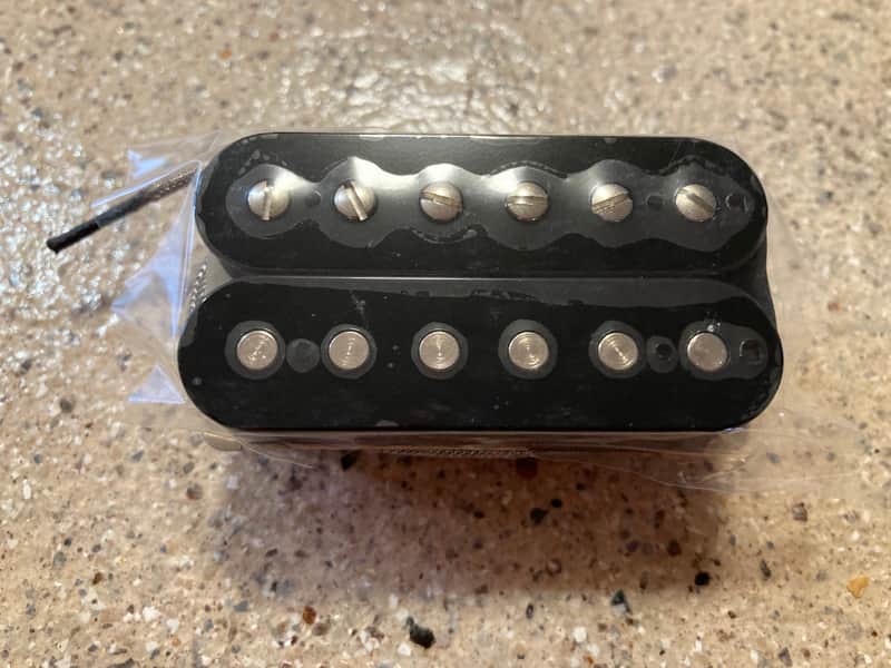Wolfetone Marshallhead Bridge Black Humbucker Guitar Pickup image 1