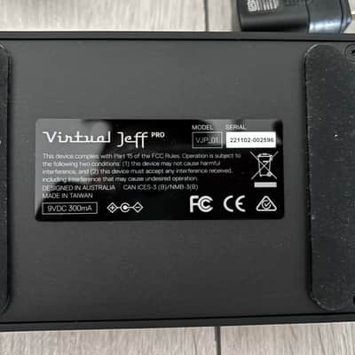 FOMOfx Virtual Jeff pro w/ 2 floor pedals image 4