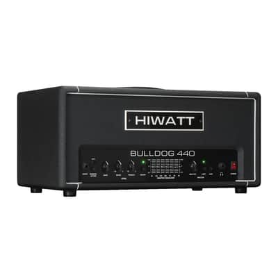 Hiwatt Bulldog 440 440-Watt Bass Amplifier Head - Black - Open Box image 1
