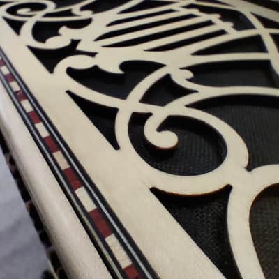 Castagnari Niko G/C Diatonic Accordion, MM, Black Buttons, Maple Wood, Made in Italy image 8