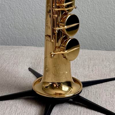 Selmer Paris Super Action 80 Series II Jubilee Soprano Saxophone (Model 51J) | Selmer Concept MP | H&M Stand image 2