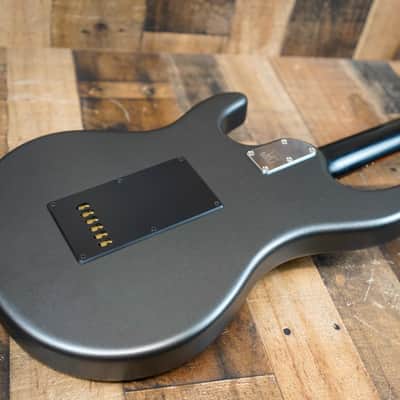 Ernie Ball Music Man Sub 1 Guitar USA 2004 Textured Graphite H Tremolo Seymour Duncan Triple Shot image 10