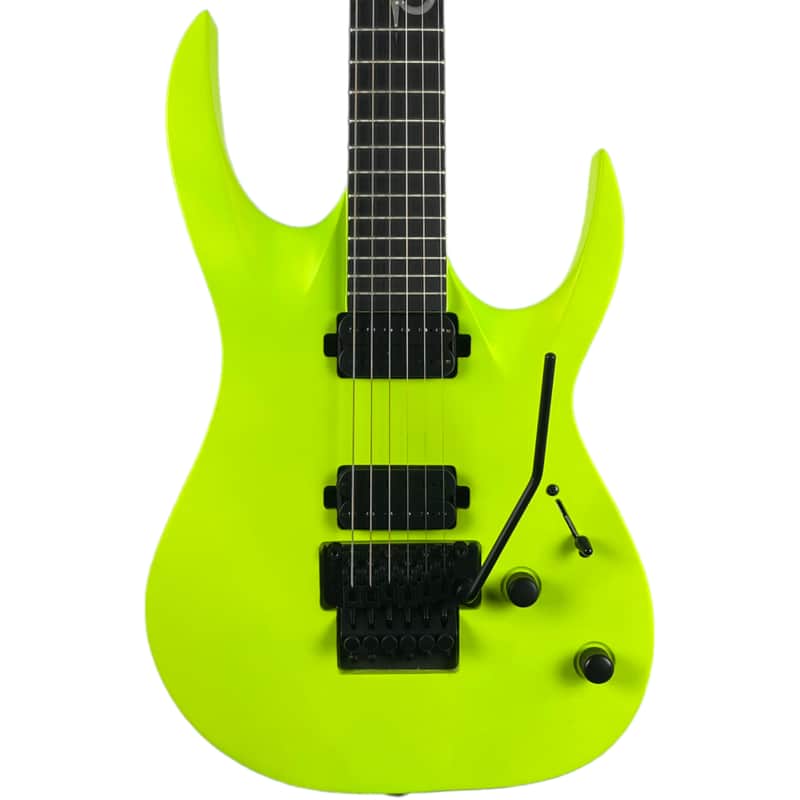 Solar Guitars A2.6FRLN 2020 - Lime Neon image 1