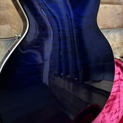 2025 Gibson ES-335 Figured Deep Ocean Burst w/case image 14