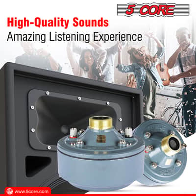 5Core Indoor Outdoor PA Loud Speaker Horn 18 Inch + Compression Driver Unit 600W PMPO RH18+DU60 image 10