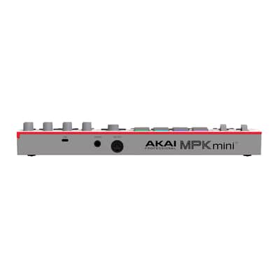 Akai MPK Mini 4 PORTABLE USB KEYBOARD (White) image 3