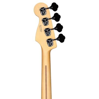 Fender American Ultra II Jazz Electric Bass, with Ebony Fingerboard (with Case), Noble Blue image 2