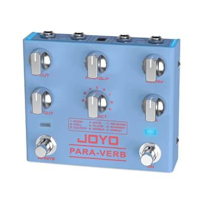 JOYO R-31 PARA-VERB Reverb Guitar Effect Pedal 9 Types Stereo Input/Output Endless Reverb,price include the import duty for US buyer image 2