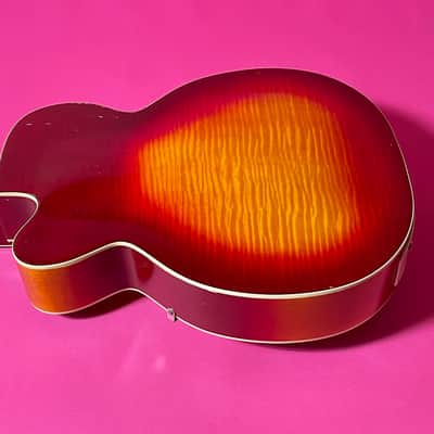 Silvertone 1425 Aristocrat 1955 - cherry sunburst 100% OG image 15