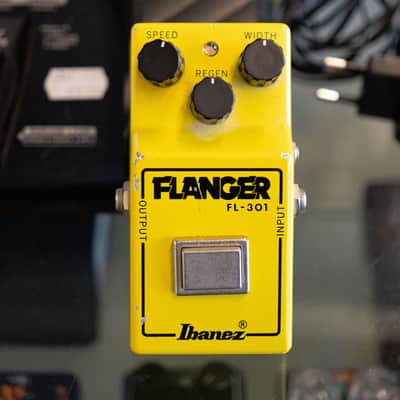 Ibanez FL-301 Flanger 1980s - Yellow image 1