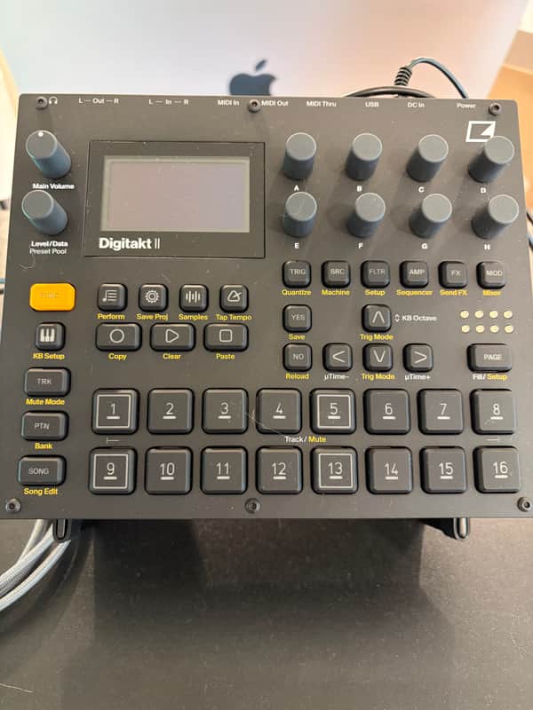Elektron Digitakt II 2024 - Present - Black image 1