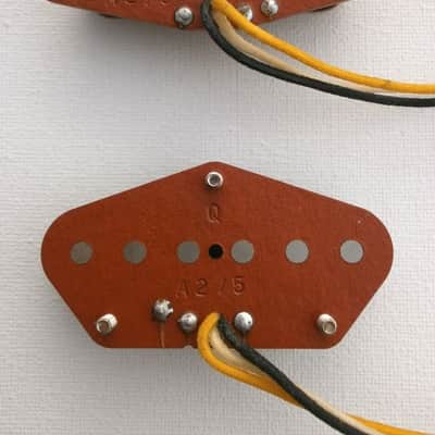 Telecaster Coil Tap Mixed A2/A5 HOT Pickups SET Custom Hand Wound Fits Fender by Q pickups image 4