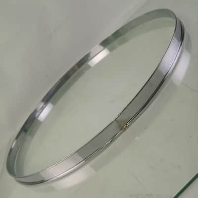 Gretsch 16"Broadkaster Single-Flange Floor Tom Drum Batter Rim/Hoop Chrome-Brass image 2