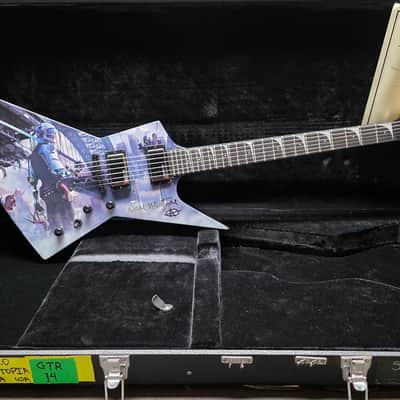 Dave Mustaine's Dean USA Custom Shop Dystopia Zero GRAMMY Album Cover Artist Signed World Tour Stage Played Megadeth Dave Mustaine Signature Explorer Electric Guitar Pre-Gibson Era image 4