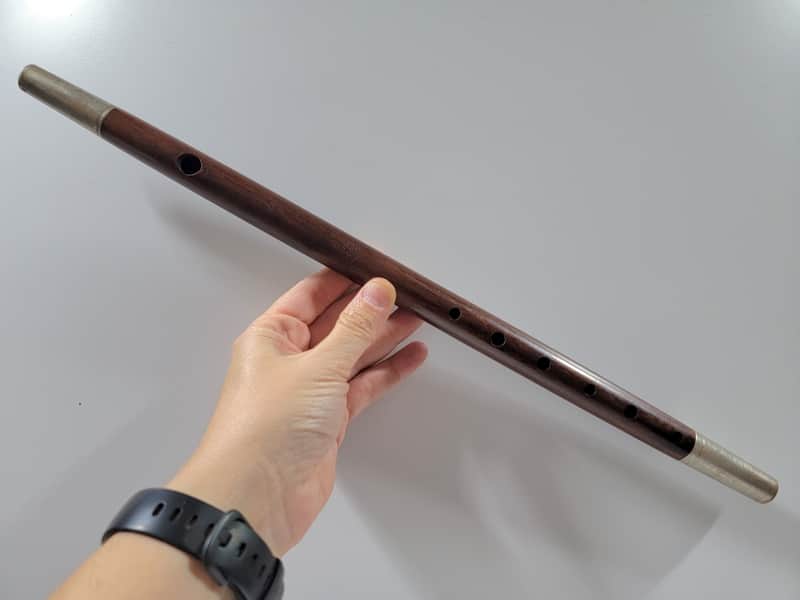 Vintage Rare Geoffrey & Co Sialkot Doucet Made in Pakistan Rosewood Fife image 1