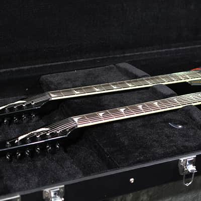 Dean Signature Dave Mustaine Megadeth DIADEM Double Neck Flying V Guitar Revelation Beast Graphic w Case image 13