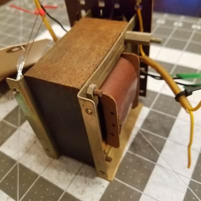 Saba unmarked Transformer 230 / 6.3 V Vintage Power 120 and 220V inputs European Tested Tube Amp Project 1950s image 2