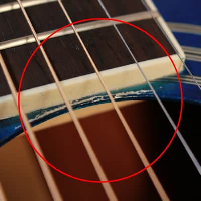 Limited Edition Epiphone Hummingbird Artist Dreadnought Acoustic Guitar in Blue Burst image 22