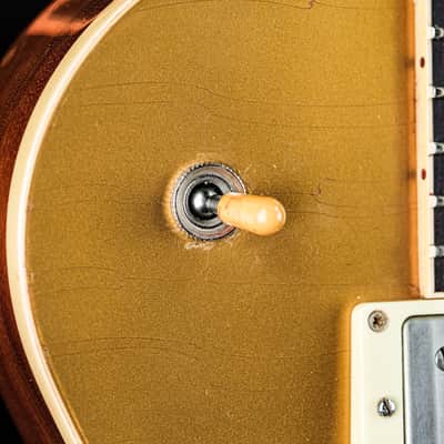 2011 Gibson Les Paul Goldtop 57 LPR-7 Custom Shop antique gold Aged image 7