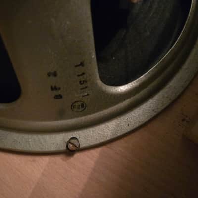 Incredibly Rare 1973 Marshall Model 1973 1x12 Ported Cabinet - 55hrz Pulsonic Greenback image 7