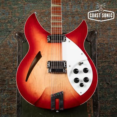 1996 Rickenbacker 360/12V64 12-String Reissue Fireglo w/ Toaster pickups & original Case image 5