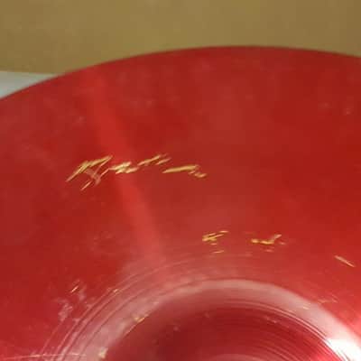 80's PAISTE 20" RIDE CYMBAL 5 COLOUR SOUND  made in  GERMANY image 8