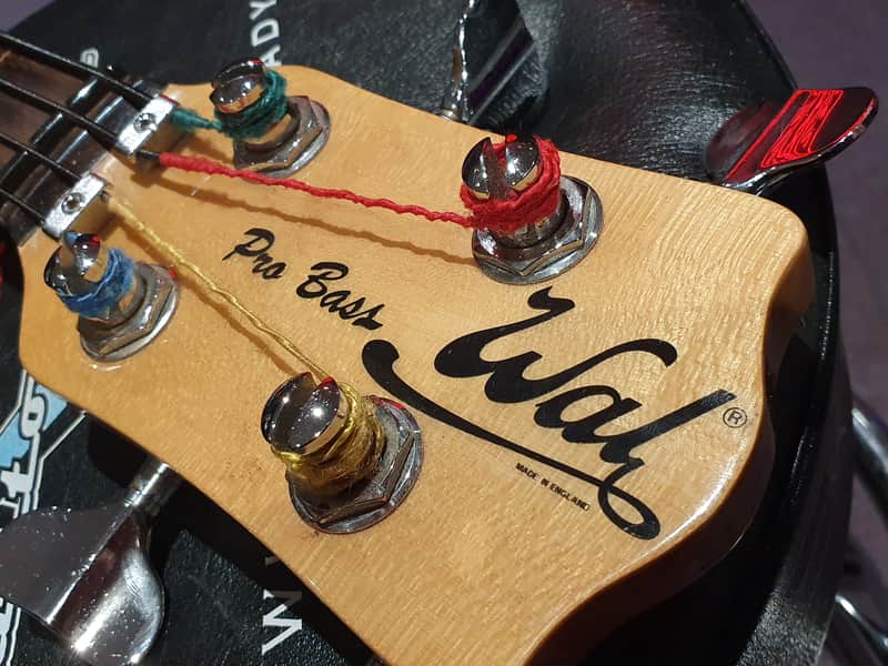 1979 Wal Pro Bass RARE Plain Face Earliest Example! Frets Removed To Play Fretless! image 1