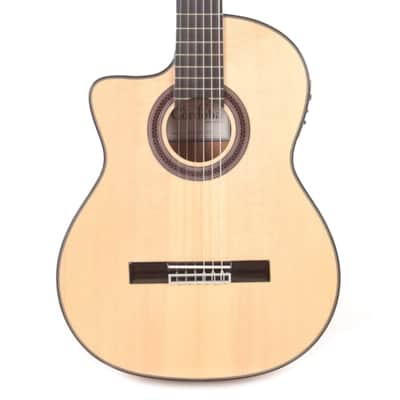 Cordoba GK Studio Negra Left-Handed Flamenco Acoustic-Electric Guitar image 5