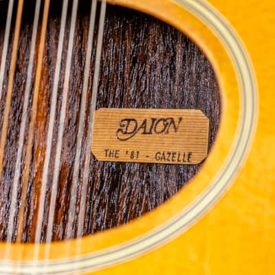Daion Year Series '81 Gazelle / 12 String Electric Acoustic image 7