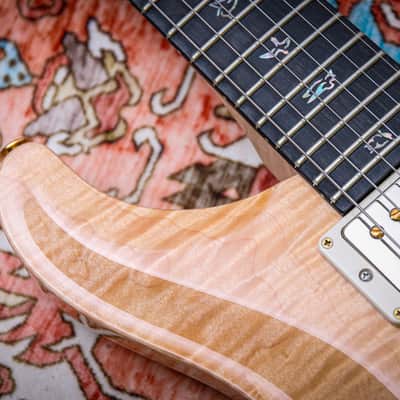 PRS USA Paul Reed Smith Custom 24 Wood Library "Natural + Ebony" (2024) image 9