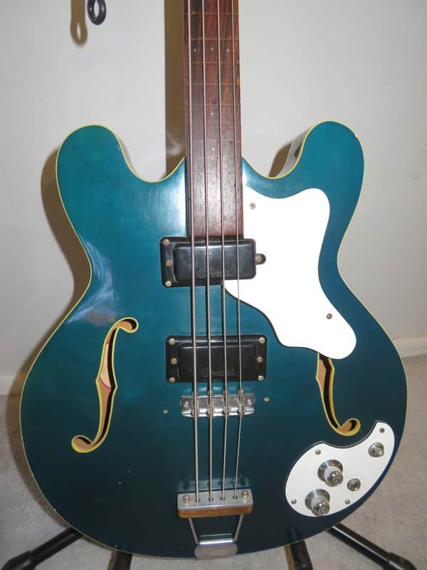 Mosrite Celebrity III Mark X 1967 - Phelum Blue image 1