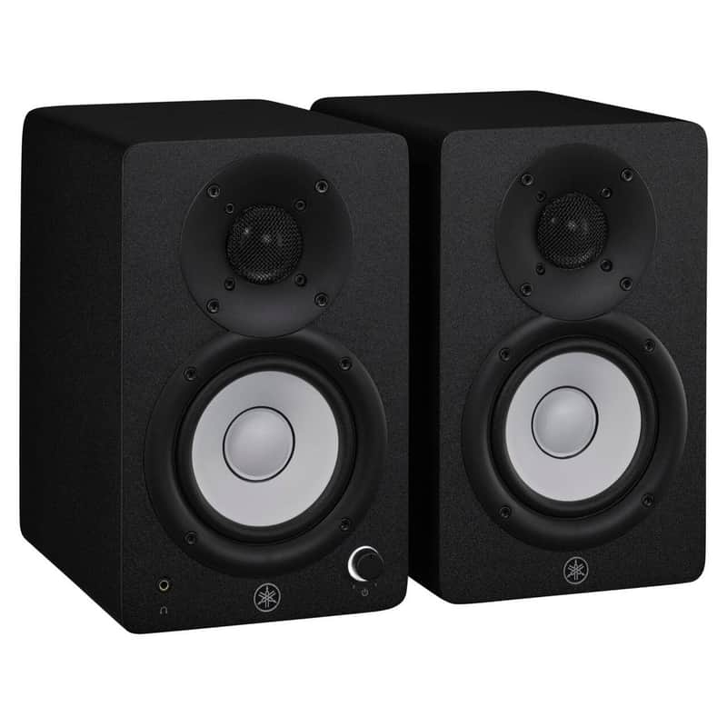 Yamaha HS4 B Powered Studio Monitors 4.5" Black (Pair) image 1