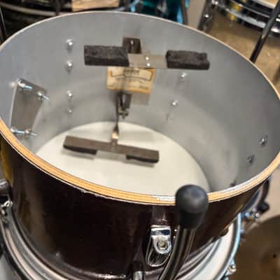 Gretsch 60’s Progressive Jazz Burgundy Sparkle Drum Set image 13