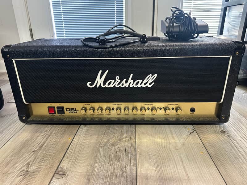 Marshall DSL100H 2-Channel 100-Watt Guitar Amp Head 2012 - 2017 - Black image 1