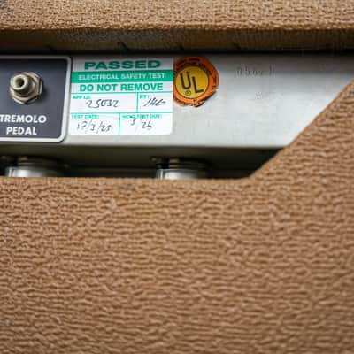 1963 Fender Brownface Vibrolux Amp UK Export Version - From Selmer, One Owner image 19