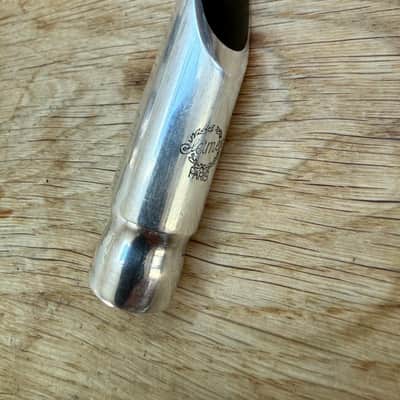 🔥 VINTAGE FRENCH CLASSIC | Selmer Paris Metal "Jazz" Alto Saxophone Mouthpiece image 3