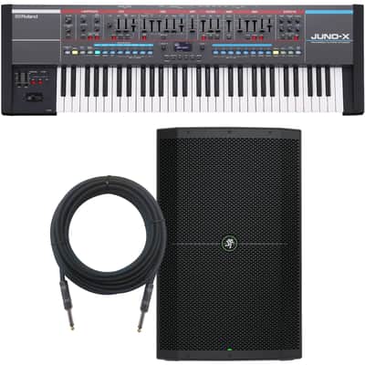 Roland Juno-X 61-Key Programmable Polyphonic Synthesizer MONITOR KIT