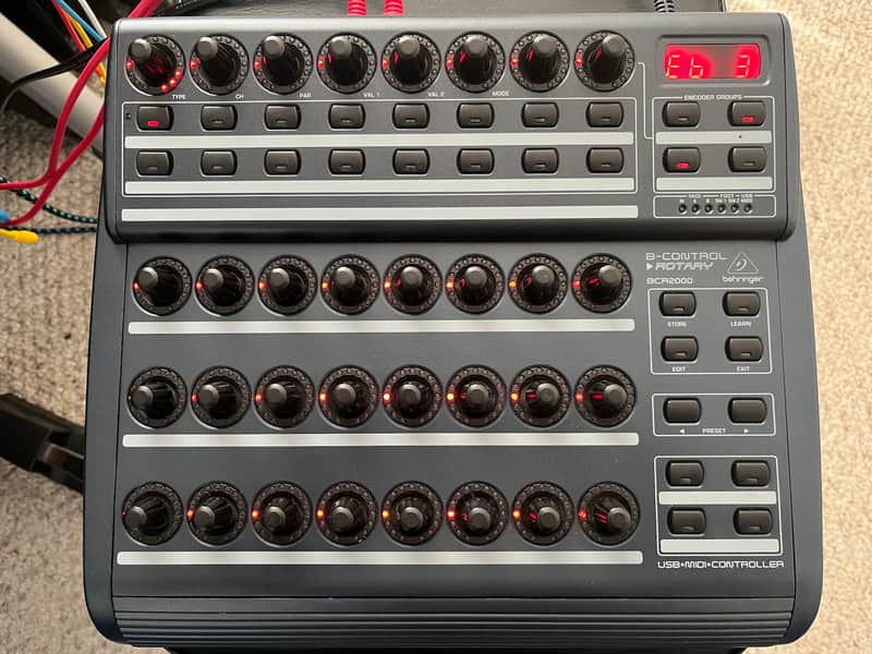 Behringer B-Control Rotary BCR2000 USB/MIDI Control Surface | Reverb