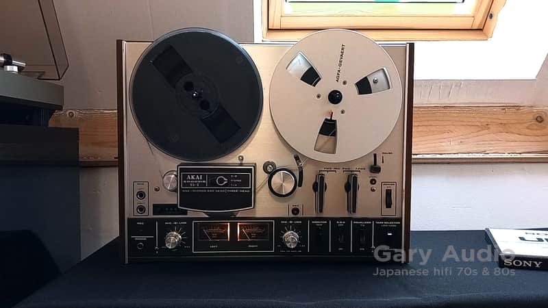 Akai 4000-DS MK II 3-Headed Reel-To-Reel Stereo Tape Deck 4000 DS MK II Japan 1977 image 1