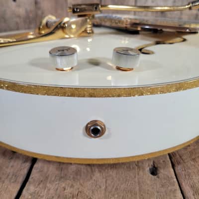 Gretsch White Falcon Model 7593 1977 All Orig w/hang tag & case Excellent - White image 21