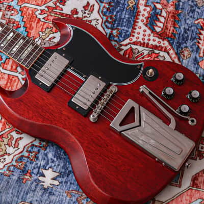 GIBSON USA Custom Shop 60th Anniversary '61 Les Paul SG Standard "Cherry Red + Rosewood" (2021) image 6