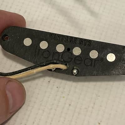 2000's Made in U.K. IronGear VTG 6TS Stratocaster White Single Coil Neck Guitar Pickup 5.60k image 5