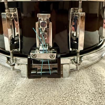 Yamaha Recording Custom Snare Drum // 5.5 x 14 inch - Black - Album Used image 4