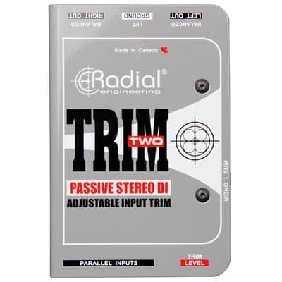 Radial Trim Two Passive DI Direct Box image 1
