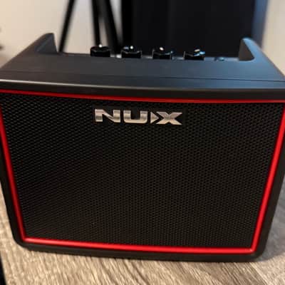 NuX Mighty Lite BT 3-Watt Desktop Bluetooth Guitar Combo 2020s - Black image 1