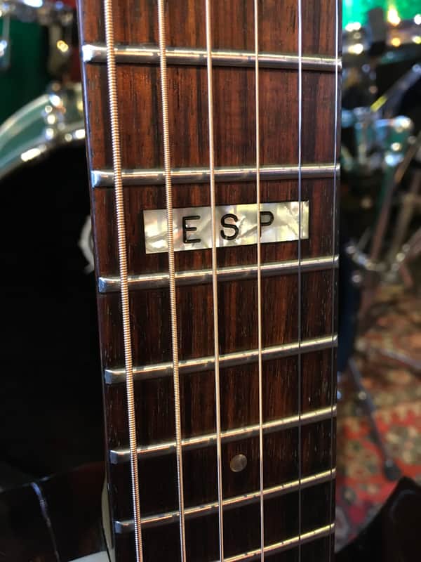 Rare ESP Eclipse SA - TL-6 Style Blue Trans Flamed Maple Semi