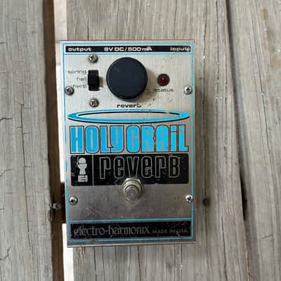 Electro-Harmonix Big Box Holy Grail Reverb V1 2002 - 2009 - Silver / Blue electric guitar pedal reverb image 1